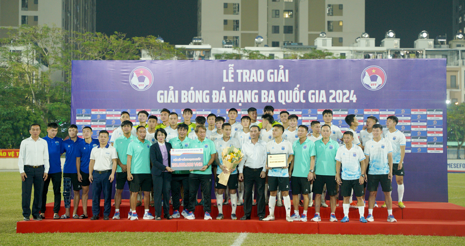 Xác định 5 suất lên thi đấu tại giải bóng đá hạng Nhì quốc gia 2025 