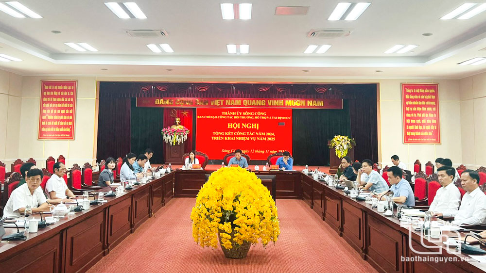 TP. Sông Công: Phấn đấu giải phóng mặt bằng trên 130ha thực hiện các dự án