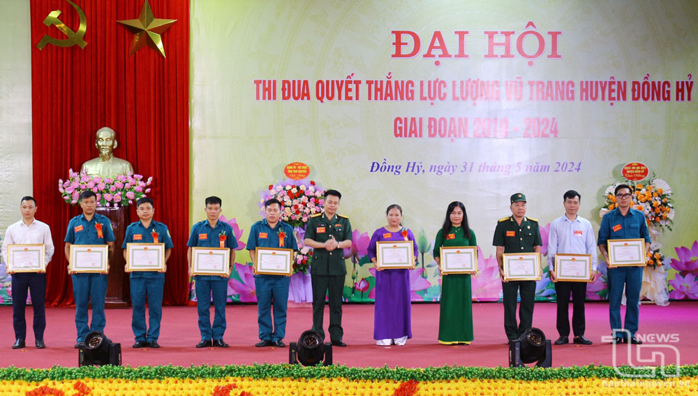 Lực lượng vũ trang Đồng Hỷ đẩy mạnh phong trào Thi đua quyết thắng