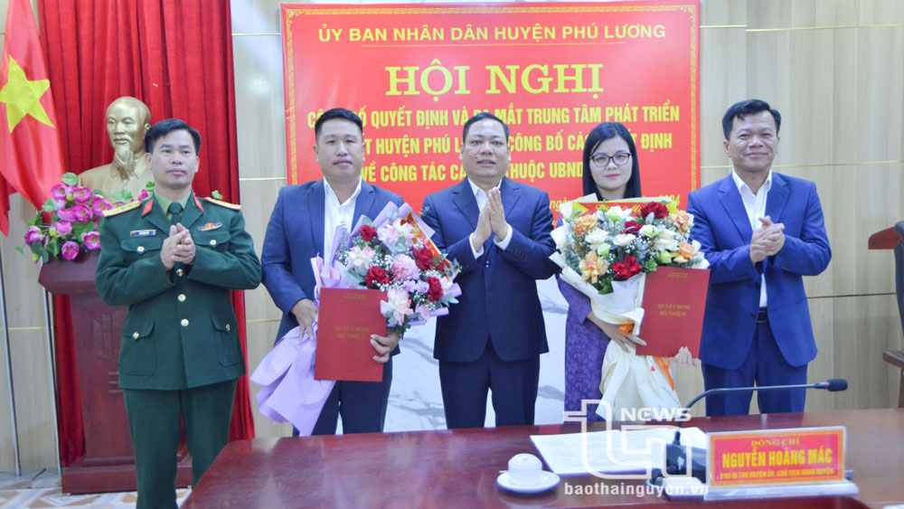 Phú Lương: Ra mắt Trung tâm phát triển quỹ đất