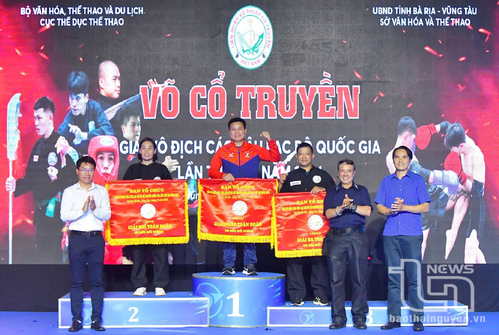 Thái Nguyên chỉ đứng sau Bình Định tại Giải vô địch các Câu lạc bộ Võ cổ truyền quốc gia