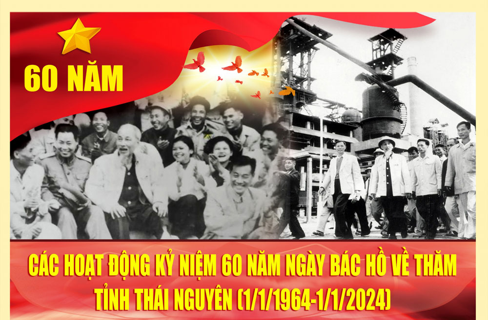 Các hoạt động kỷ niệm 60 năm Ngày Bác Hồ về thăm tỉnh Thái Nguyên