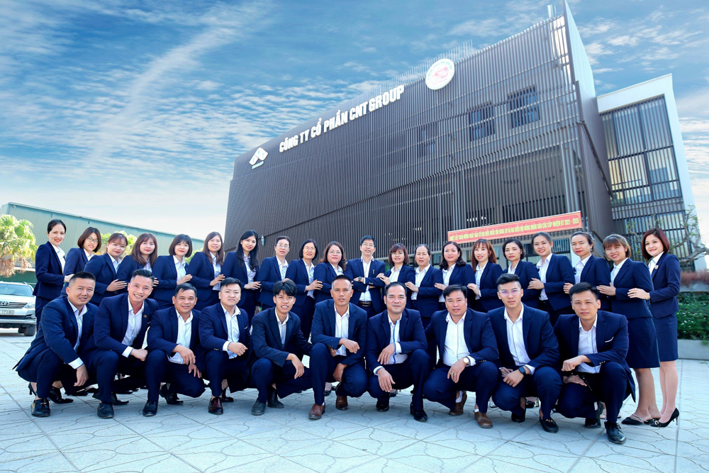 Bộ máy điều hành CNT GROUP.