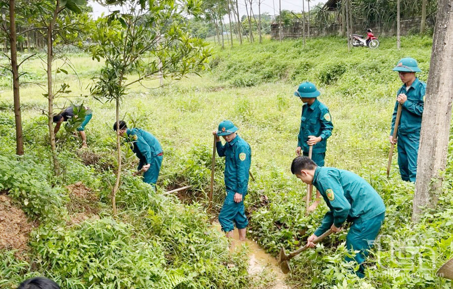 Khe Mo - Điểm sáng trong công tác quốc phòng, an ninh