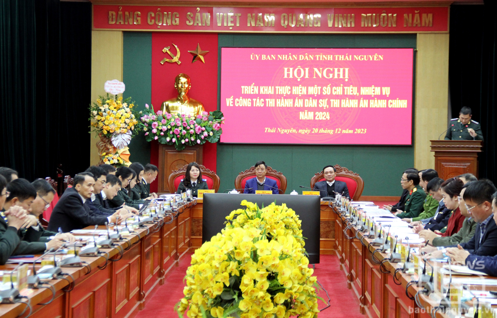 Ngành Thi hành án dân sự Thái Nguyên: Năm thứ tư liên tiếp đạt và vượt các chỉ tiêu