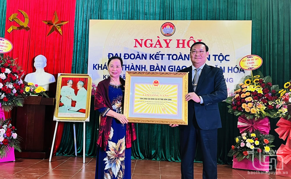 Định Hóa: Một gia đình hỗ trợ 3 tỷ đồng xây dựng nhà văn hóa