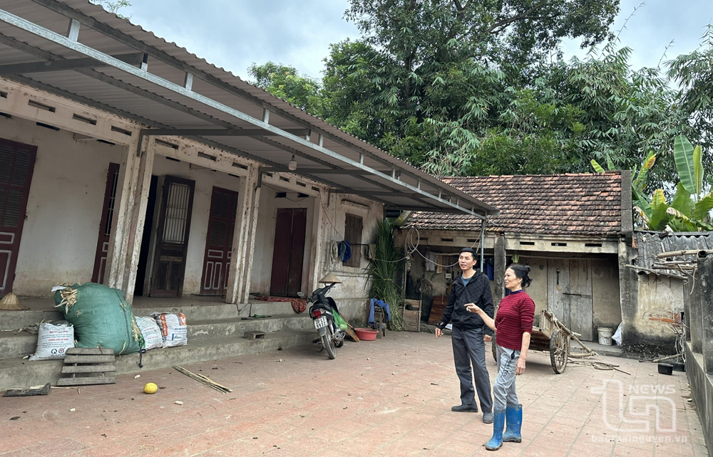 Người dân trong Quy hoạch hành lang thoát lũ sông Cầu có nhà xuống cấp mong muốn được sửa chữa, nâng cấp.