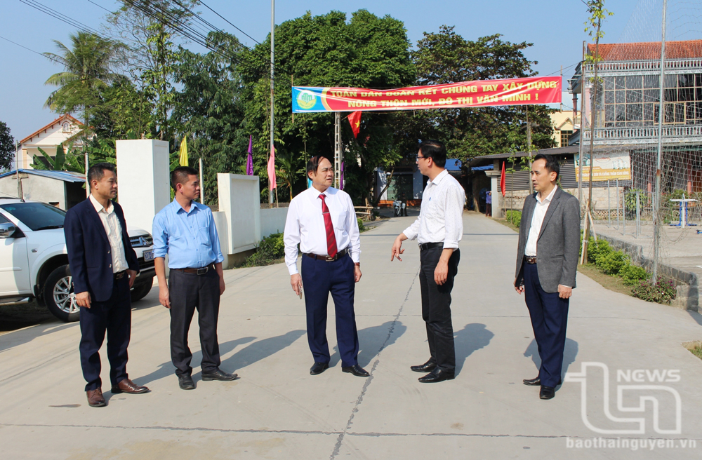 Phú Bình: Phấn đấu đạt chuẩn huyện nông thôn mới nâng cao vào năm 2025