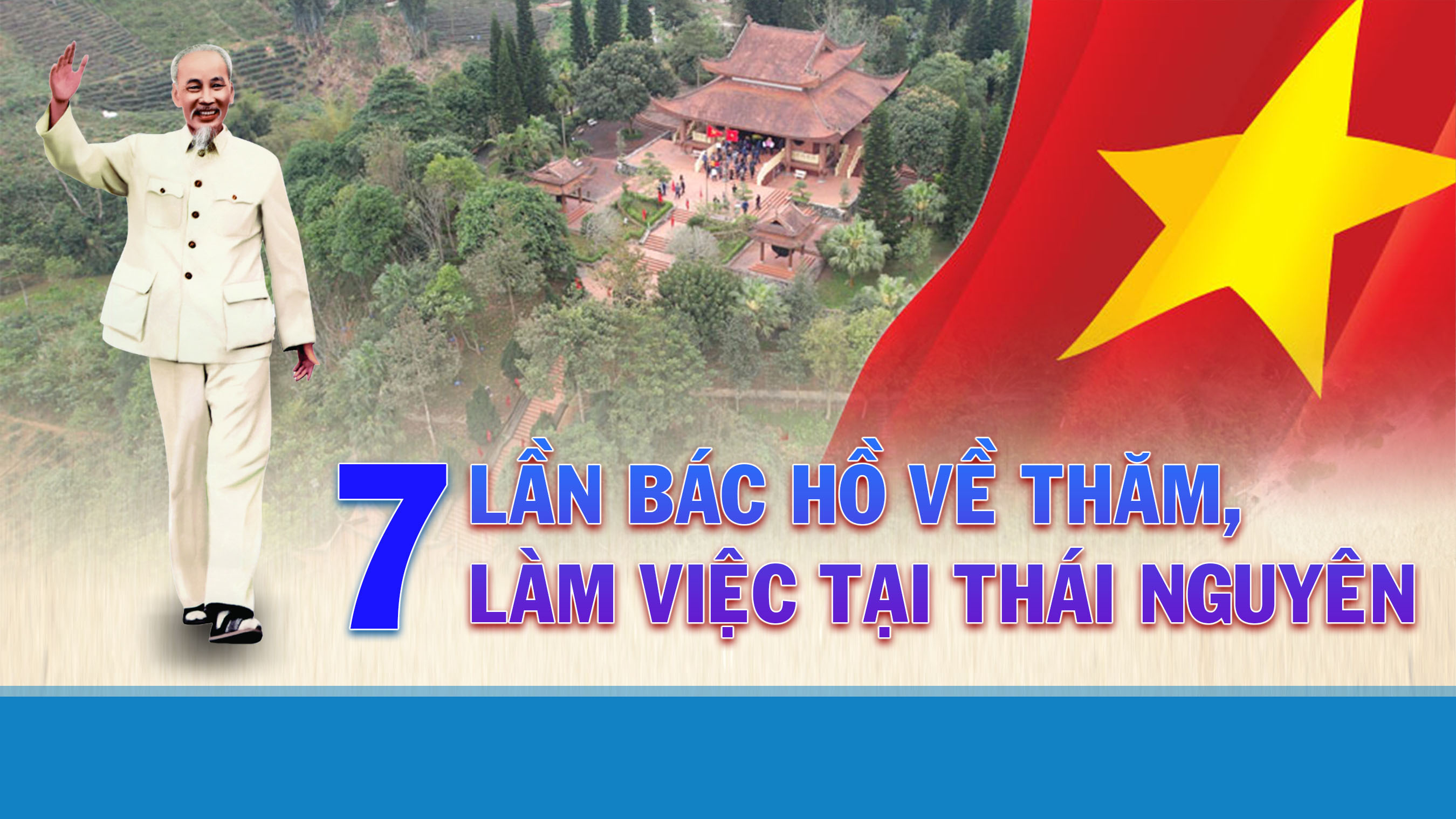 7 lần Bác Hồ về thăm, làm việc tại Thái Nguyên