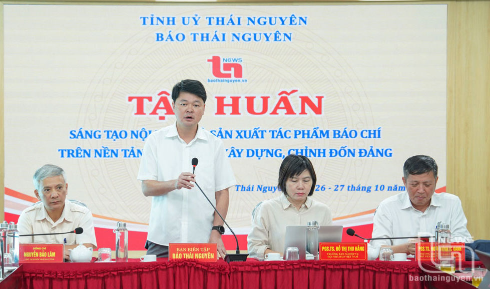 Báo Thái Nguyên đứng đầu Khối địa phương đạt mức Tốt về chuyển đổi số báo chí