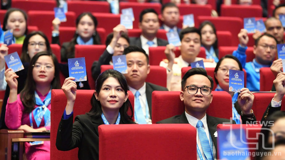 Đoàn đại biểu tỉnh Thái Nguyên tham dự Đại hội.