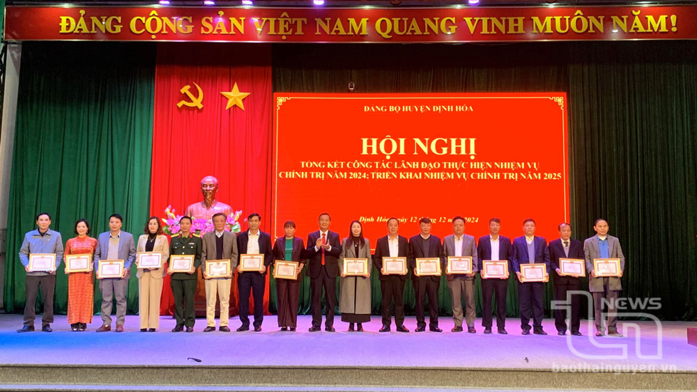 Đảng bộ huyện Định Hóa: Lãnh đạo thực hiện hiệu quả các nhiệm vụ