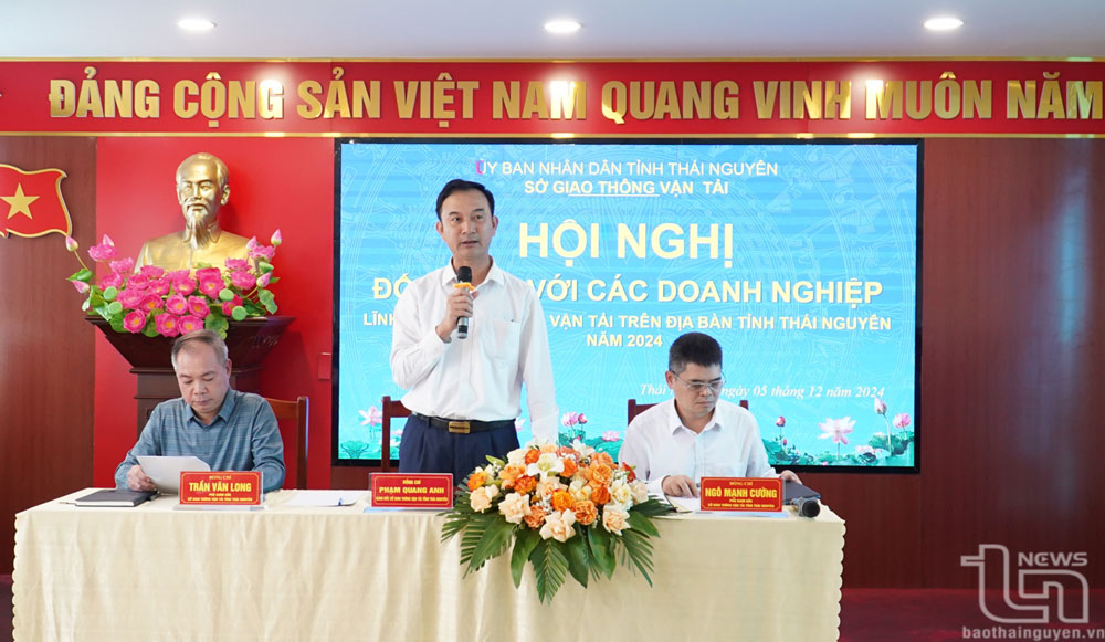 Sở Giao thông vận tải Thái Nguyên luôn lắng nghe, đồng hành cùng doanh nghiệp