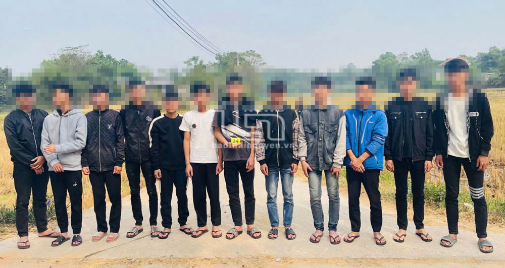 Phú Bình: Hai nhóm thanh niên đuổi đánh nhau bị khởi tố