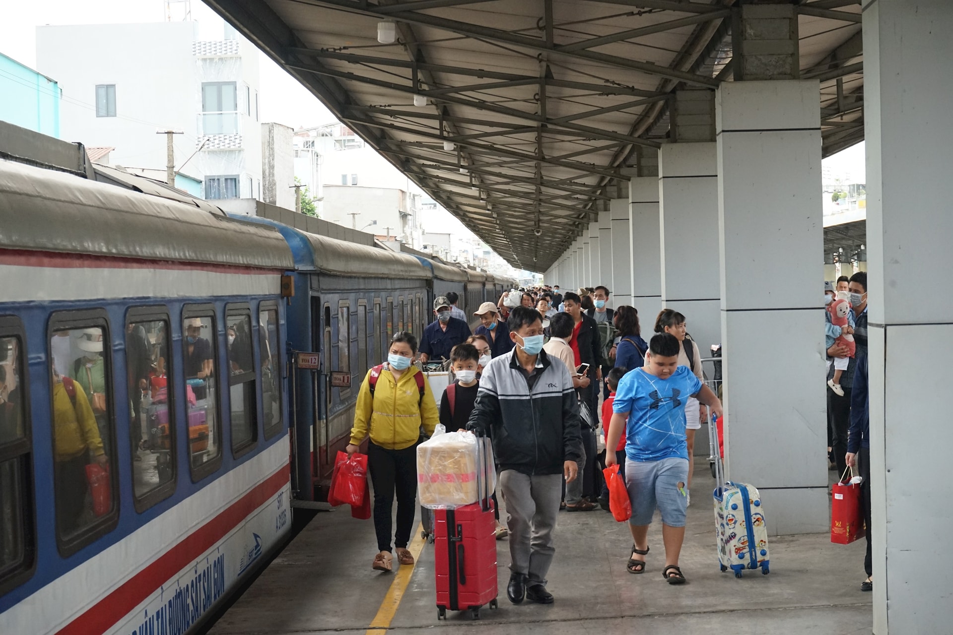 Ngành Đường sắt tăng cường các đoàn tàu chạy dịp Tết Ất Tỵ 2025