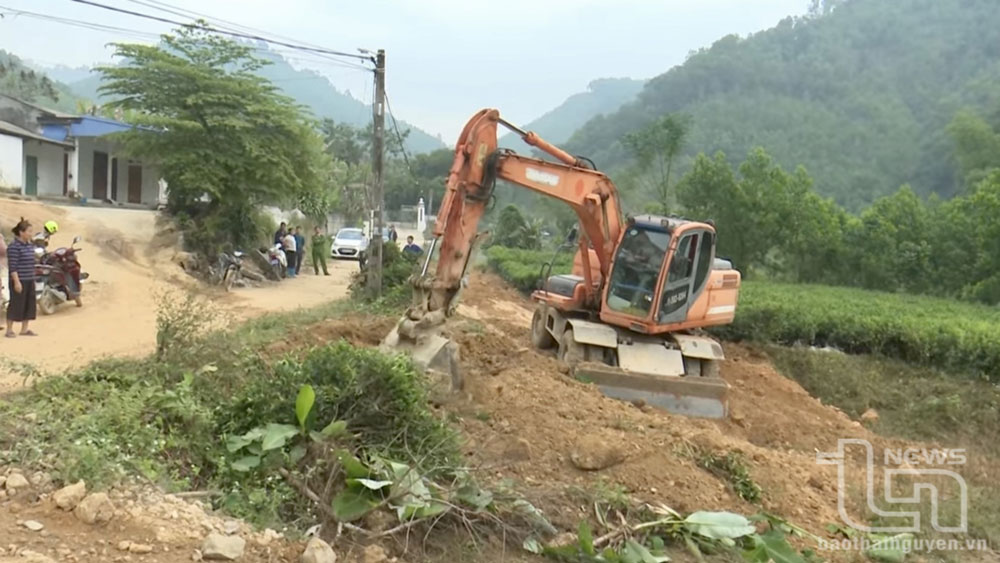 Đại Từ: Nhanh chóng giải quyết vướng mắc dự án đường giao thông ở Tân Thái