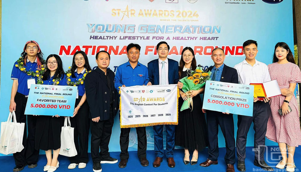Sinh viên Thái Nguyên đoạt giải tại Cuộc thi tiếng Anh toàn quốc “Star Awards 2024”