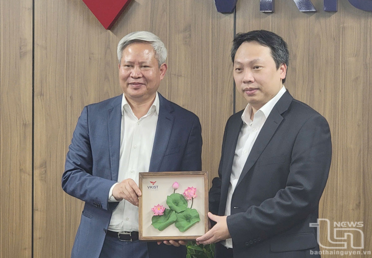 Thái Nguyên và VKIST thống nhất phối hợp nâng cao giá trị sản phẩm trà