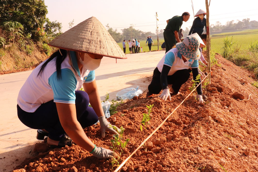 Phú Bình có trên 34.000 hộ đạt tiêu chí “ 5 không 3 sạch”