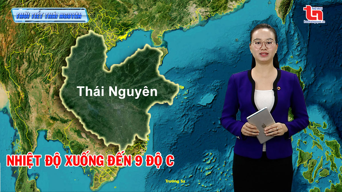 Dự báo thời tiết Thái Nguyên đêm 18 và ngày 19-12