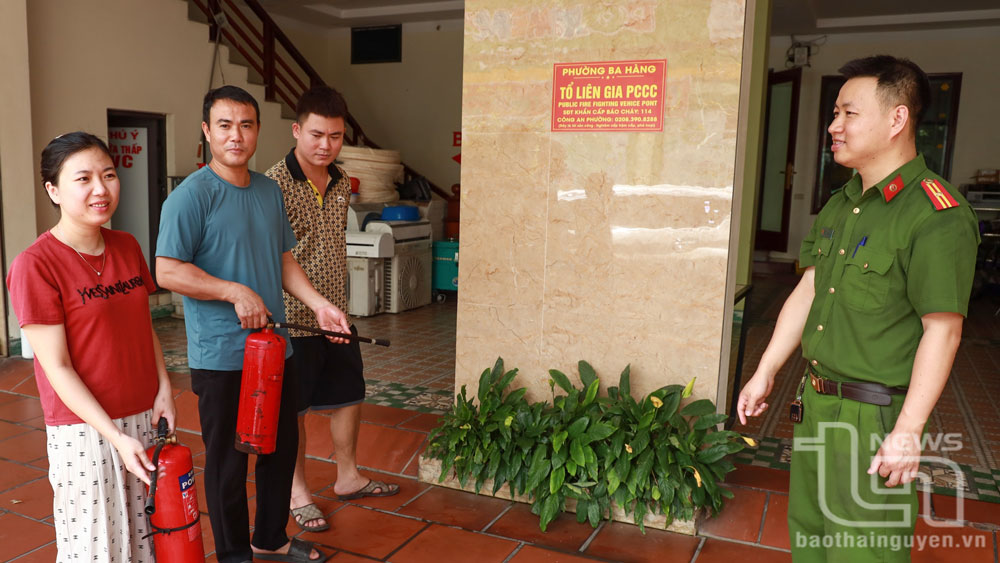TP. Phổ Yên: Duy trì hiệu quả các mô hình quần chúng bảo vệ an ninh trật tự