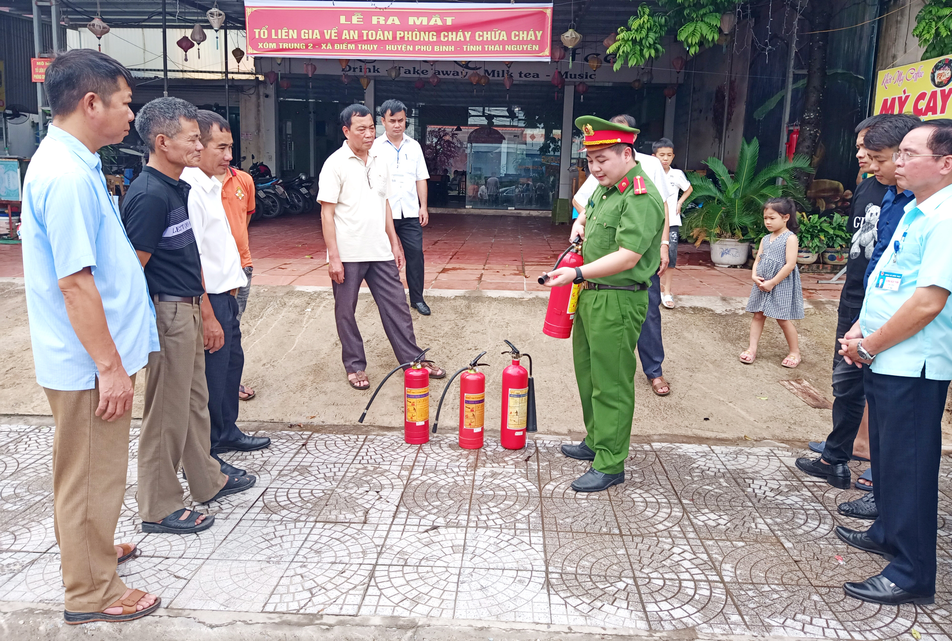 Ra mắt mô hình Tổ liên gia phòng cháy chữa cháy