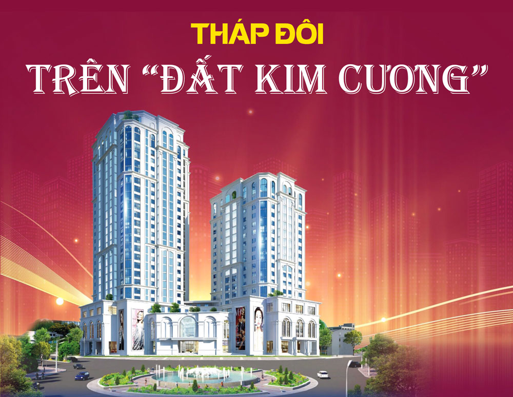 Tháp đôi trên "đất kim cương"