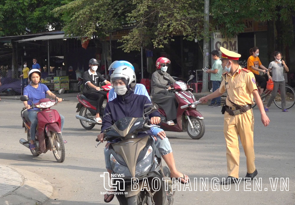 TP. Sông Công: Nỗ lực kéo giảm tai nạn giao thông