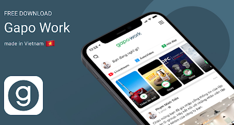 Hơn 600 doanh nghiệp, tổ chức sử dụng nền tảng mạng xã hội GapoWork