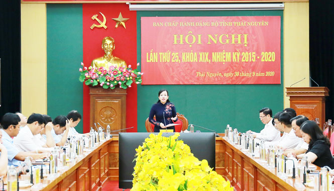 Tiếp tục thi đua lập thành tích chào mừng Đại hội Đảng bộ tỉnh