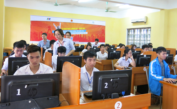 92 thí sinh tham gia vòng loại quốc gia Vô địch Tin học văn phòng thế giới