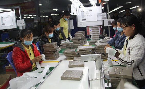 Giá trị sản xuất công nghiệp tăng 13,4%