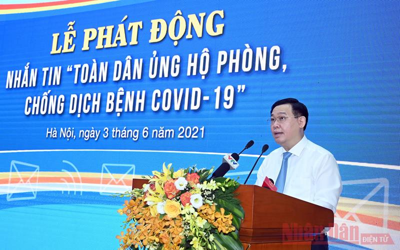 Toàn dân nhắn tin ủng hộ phòng, chống dịch COVID -19