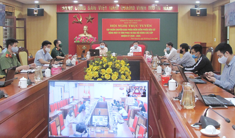 Tập huấn, chuyển giao phần mềm kiểm phiếu bầu cử phục vụ đại hội đảng các cấp