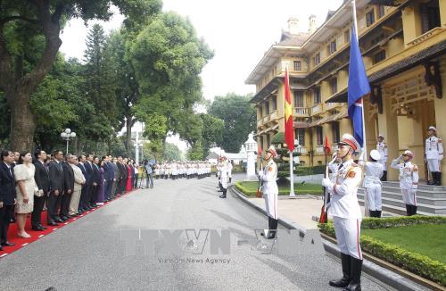 Lễ thượng cờ ASEAN 2018