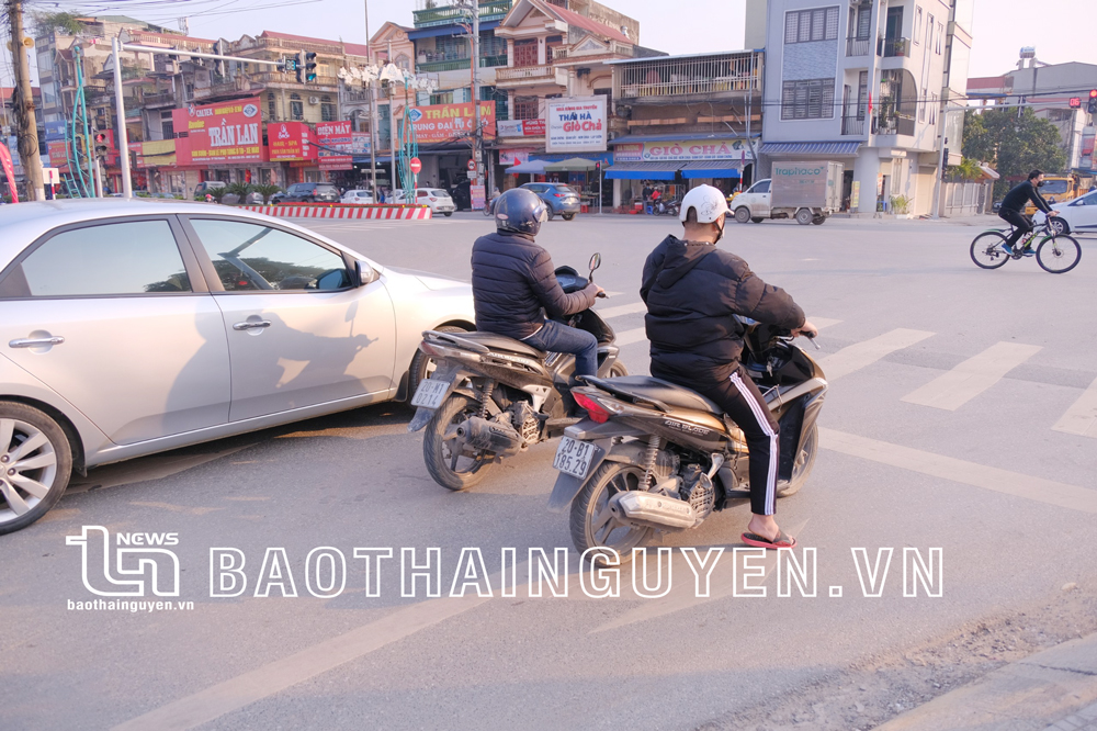 Văn minh khi dừng đèn đỏ