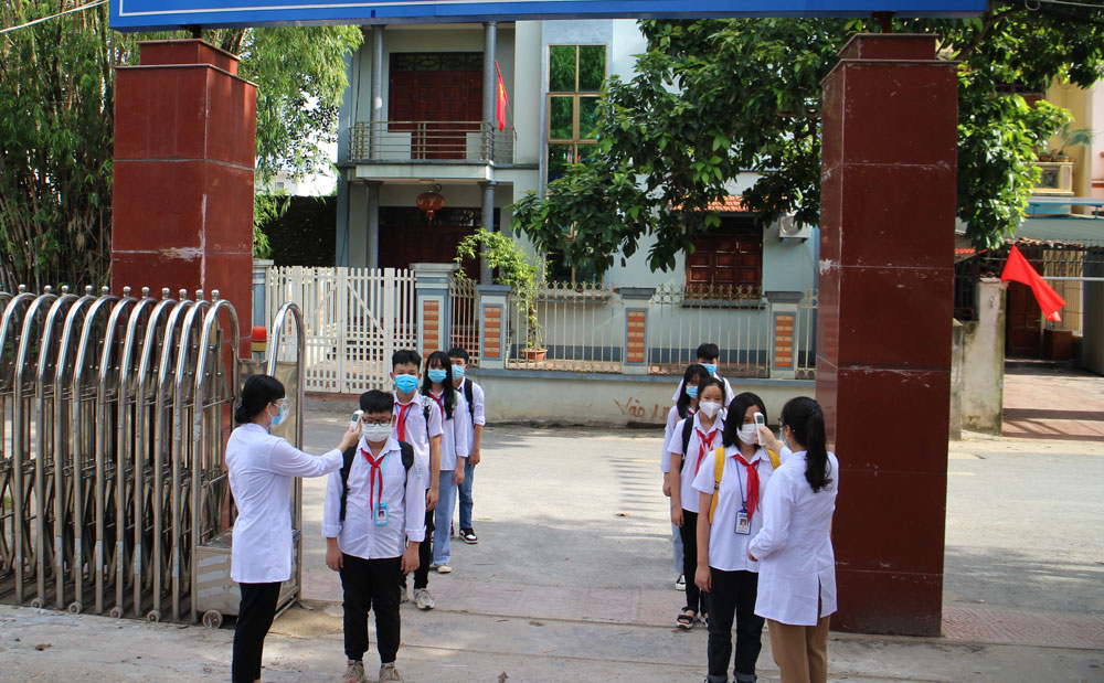 Trên 98% học sinh đến trường sau ngày khai giảng