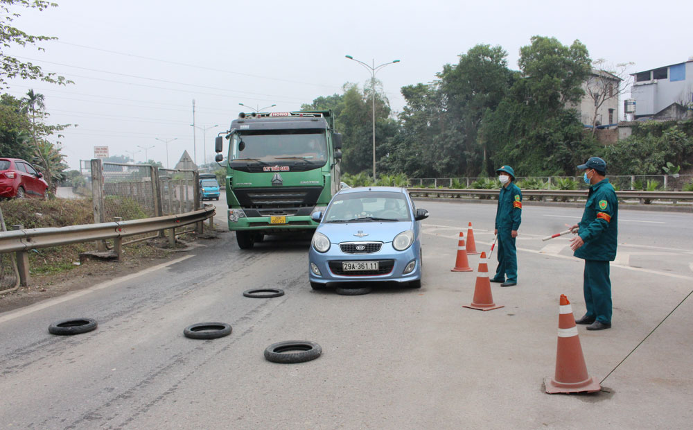 T.P Thái Nguyên: Dừng hoạt động các điểm hỗ trợ nhân dân phòng, chống dịch 