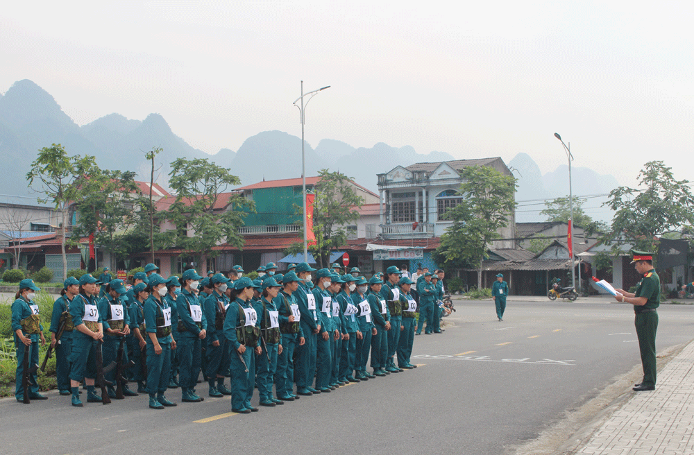 Võ Nhai: Tổ chức Hội thao Trung đội Dân quân cơ động