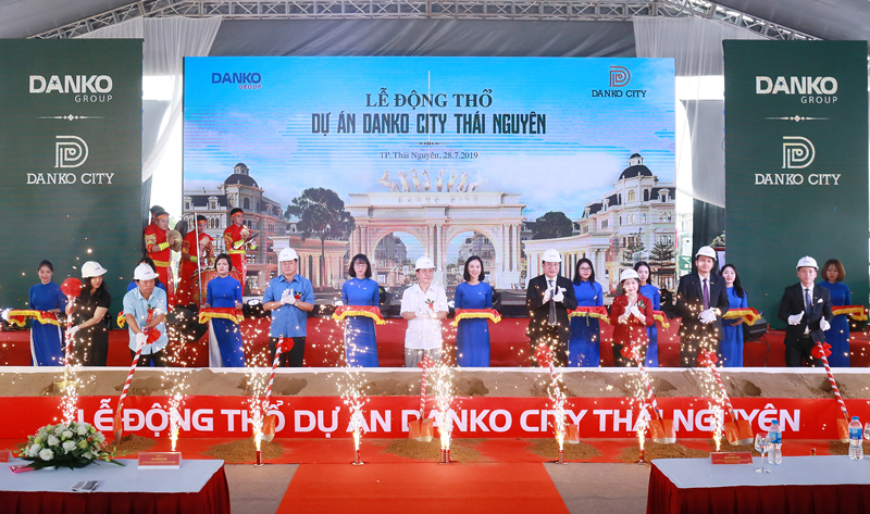 Động thổ Dự án DANKO CITY Thái Nguyên