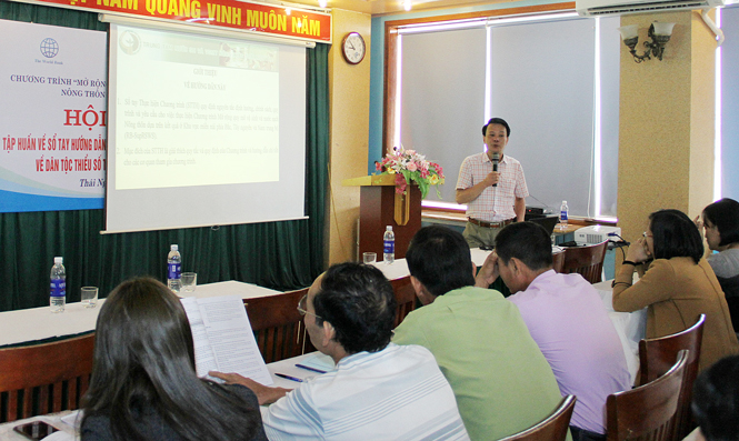 Tập huấn triển khai chương trình Mở rộng quy mô vệ sinh và nước sạch nông thôn