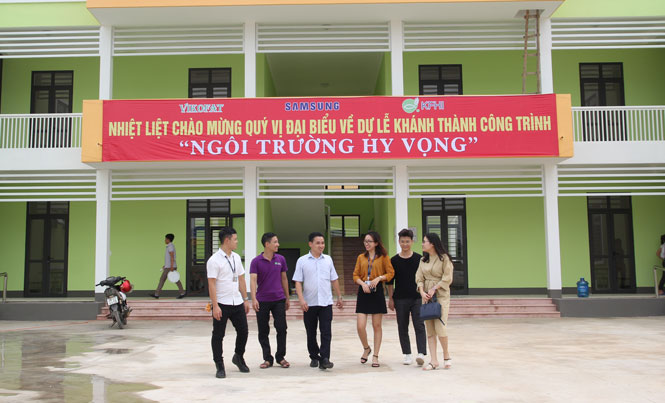  Ngôi trường Hy vọng - nơi chắp cánh ước mơ cho học sinh nghèo