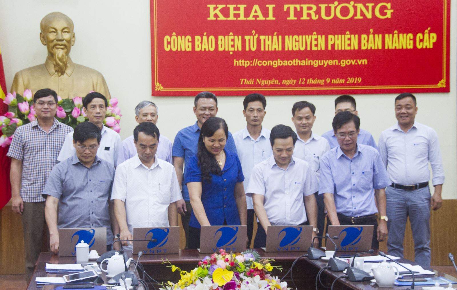 Khai trương phiên bản nâng cấp Công báo điện tử Thái Nguyên
