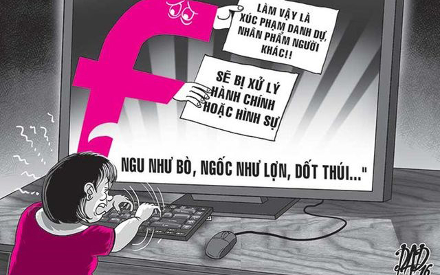 Bôi nhọ người khác trên mạng xã hội - Coi chừng pháp luật “sờ gáy“