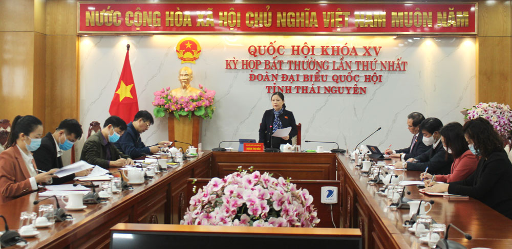 Đại biểu Quốc hội tiếp tục thảo luận về các nội dung quan trọng