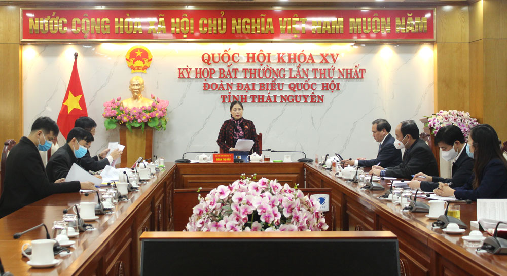Thảo luận về dự thảo Nghị quyết chính sách tài khóa, tiền tệ