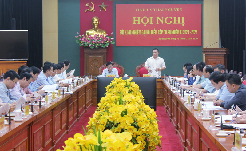 ​Rút kinh nghiệm sau đại hội điểm cấp cơ sở